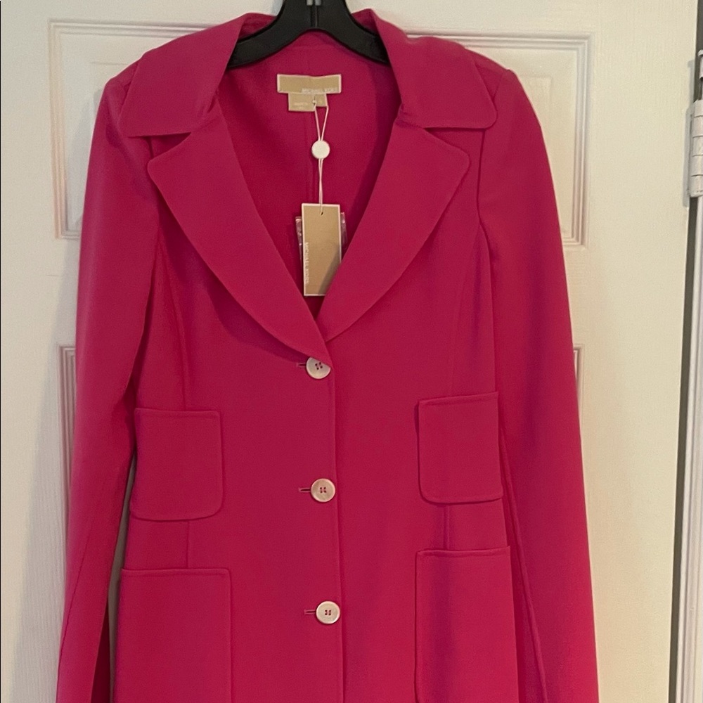 NWT Michael Kors peony jacket. Size 6